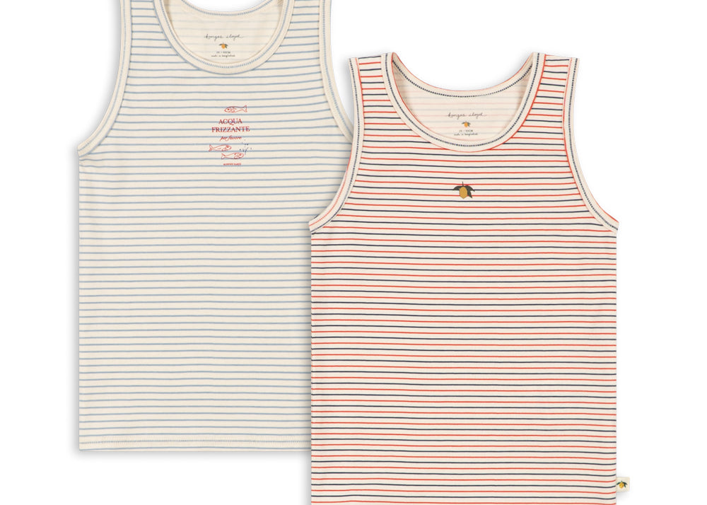 Konges Sløjd A/S Undertøj stripe bluie/stripe tricolore petit