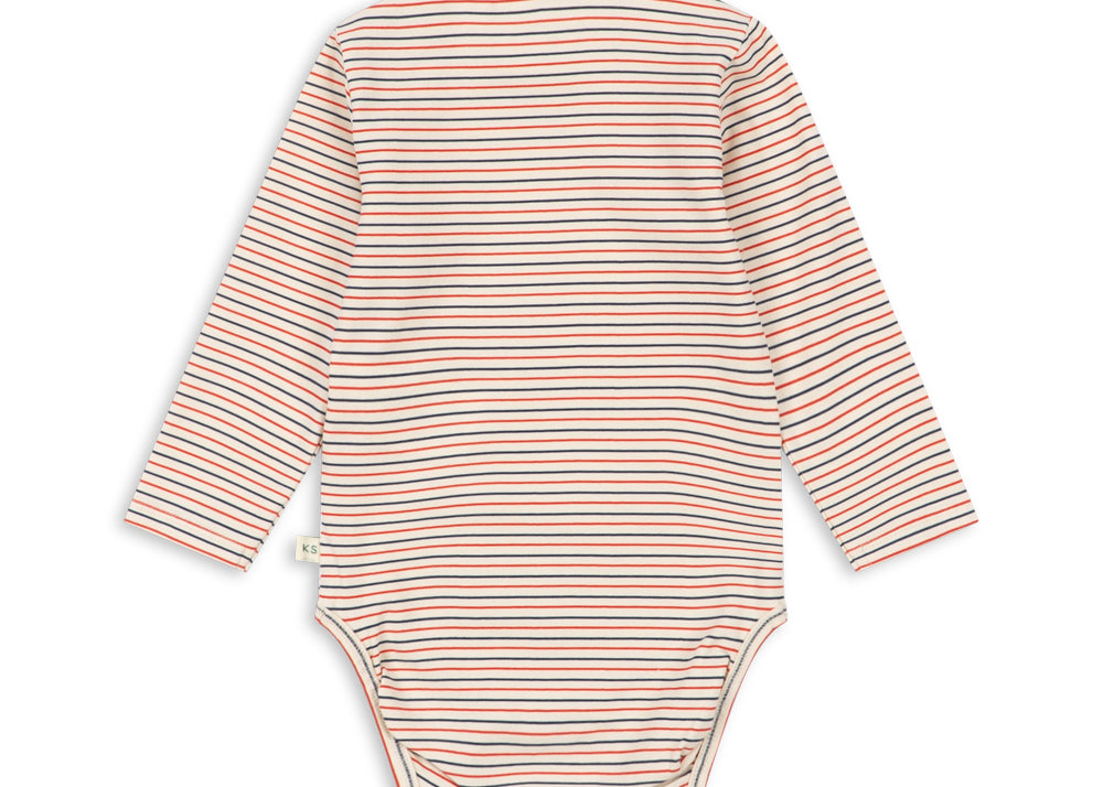 Konges Sløjd A/S Bodystockings stripe tricolore petit