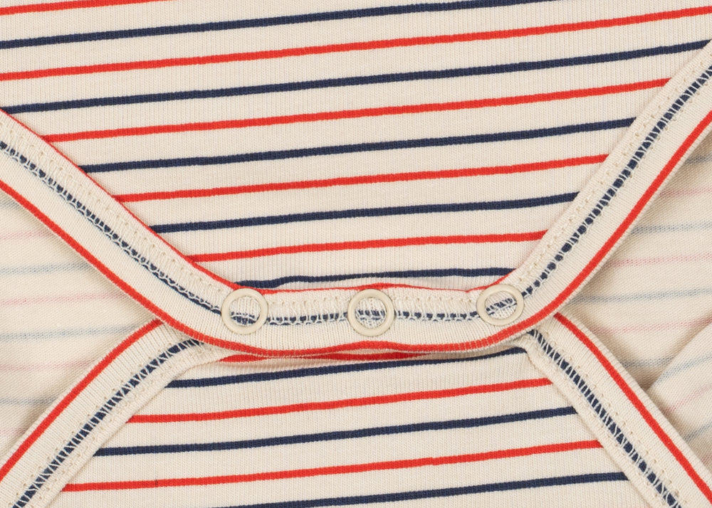 Konges Sløjd A/S Bodystockings stripe tricolore petit