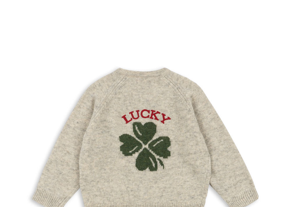 Konges Sløjd A/S Striktrøjer off white melange