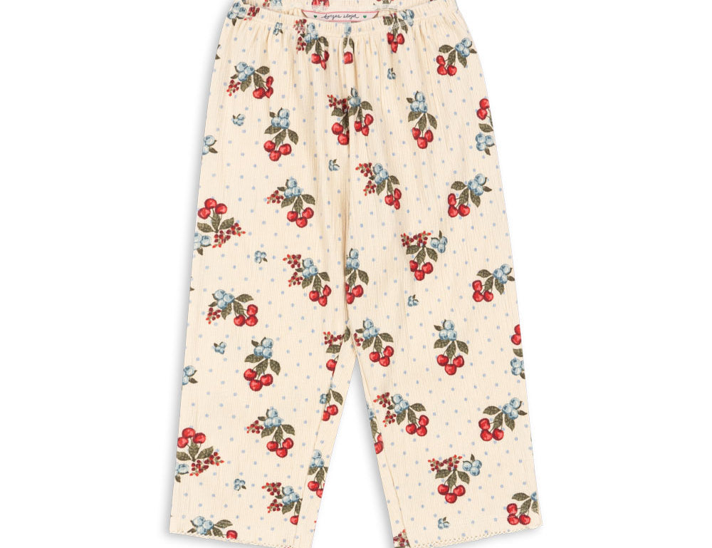 Konges Sløjd A/S JERSEY PANTS marmelatta