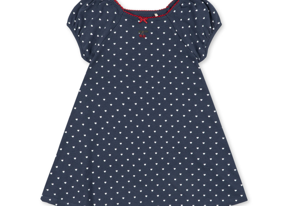 Konges Sløjd A/S Kjoler - Jersey heart blues