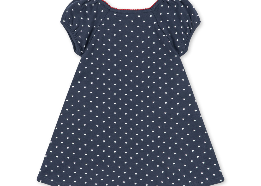 Konges Sløjd A/S Kjoler - Jersey heart blues