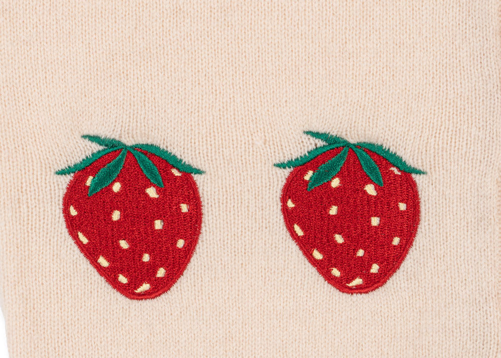 Konges Sløjd A/S Striktrøjer buttercream