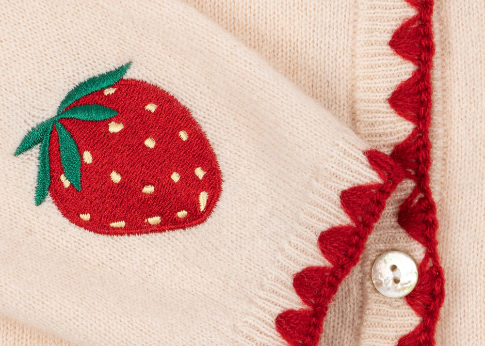 Konges Sløjd A/S Striktrøjer buttercream