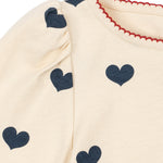 Konges Sløjd A/S Bluser - Jersey cuore tricolore