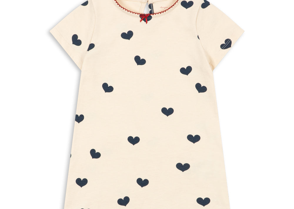 Konges Sløjd A/S Kjoler - Jersey cuore tricolore
