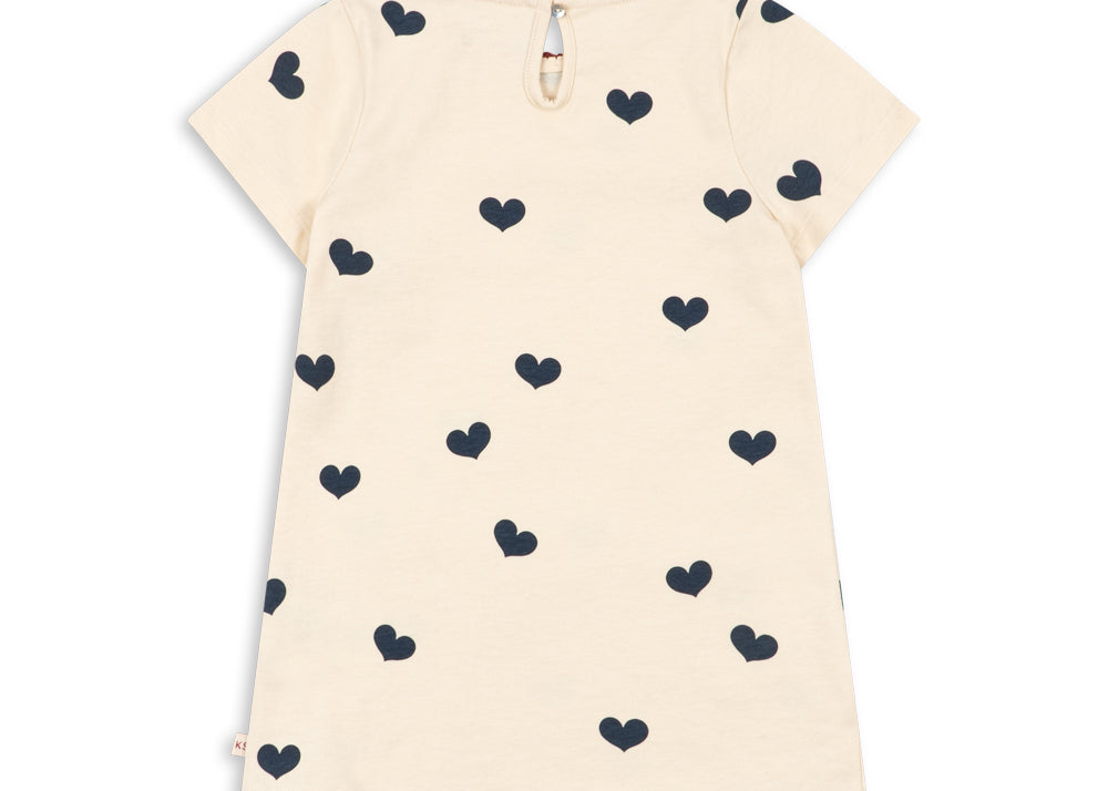 Konges Sløjd A/S Kjoler - Jersey cuore tricolore