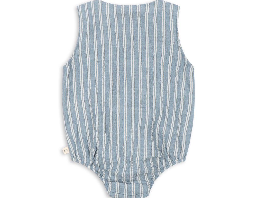 Konges Sløjd A/S WOVEN ROMPERS & JUMPSUITS trio bleu stripe