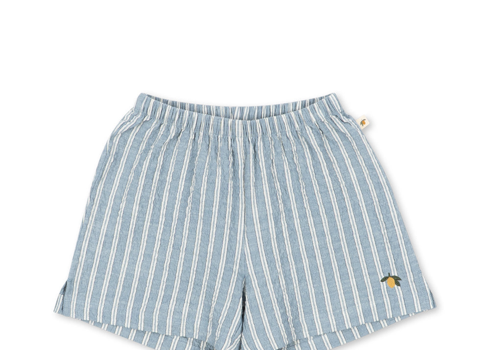 Konges Sløjd A/S Shorts og bloomers - Vævet trio bleu stripe