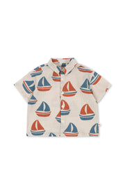 Konges Sløjd A/S Kortærmede bluser - Vævet ahoy