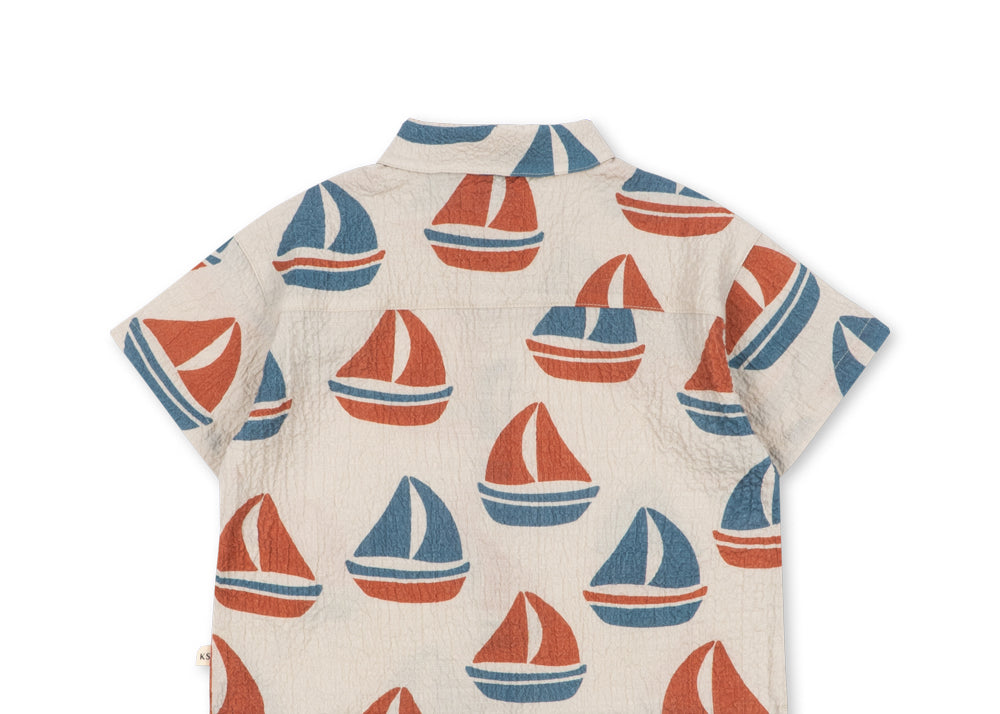 Konges Sløjd A/S Kortærmede bluser - Vævet ahoy