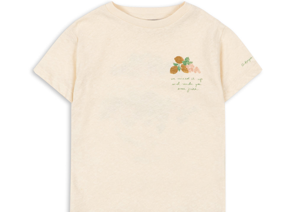 Konges Sløjd A/S T-shirts buttercream/juicy