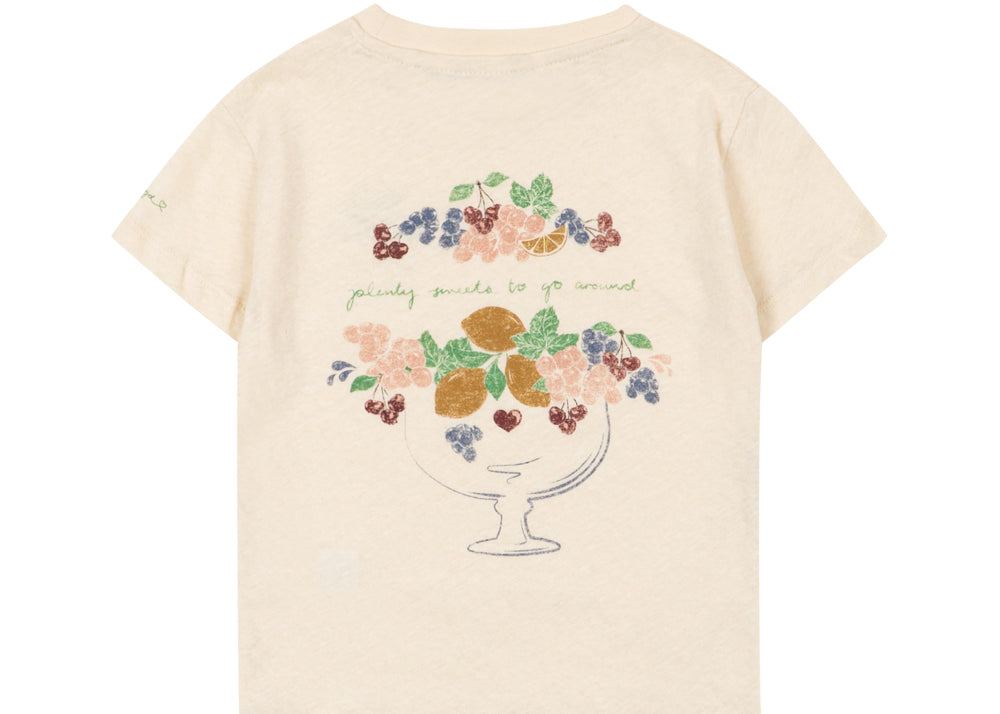 Konges Sløjd A/S T-shirts buttercream/juicy
