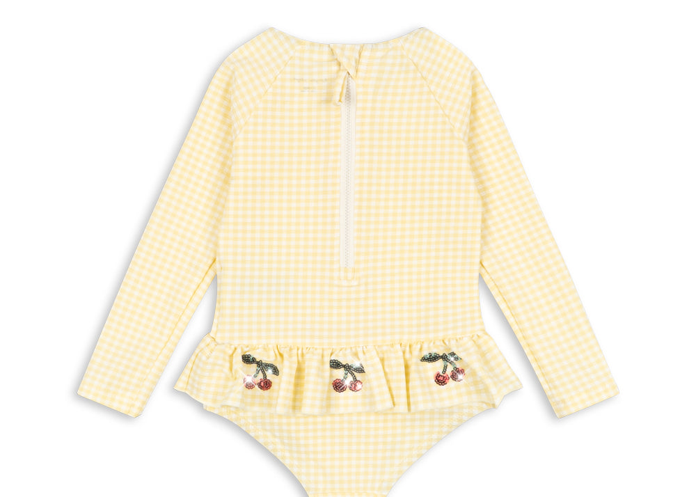 Konges Sløjd A/S Badedragter banana almond check