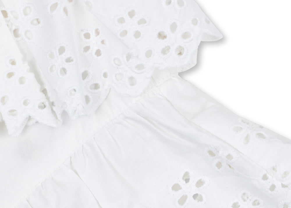 Konges Sløjd A/S WOVEN DRESSES bright white