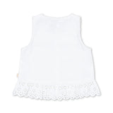 Konges Sløjd A/S WOVEN SHORT SLEEVE SHIRTS bright white