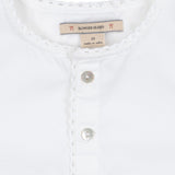 Konges Sløjd A/S WOVEN SHORT SLEEVE SHIRTS bright white