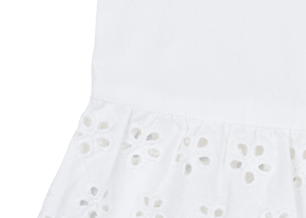 Konges Sløjd A/S WOVEN SHORT SLEEVE SHIRTS bright white