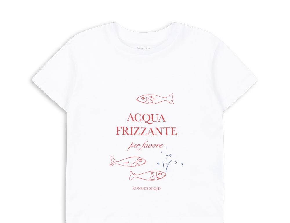 Konges Sløjd A/S JERSEY T-SHIRTS optic white