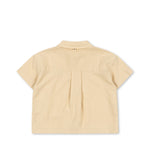 Konges Sløjd A/S WOVEN SHORT SLEEVE SHIRTS sea mist
