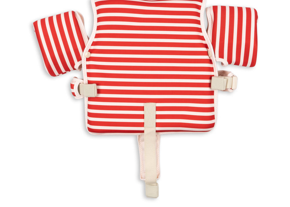 Konges Sløjd A/S FLOAT VEST & BELTS stripe rouge