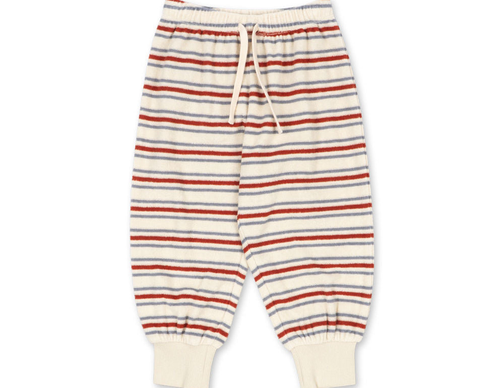 Konges Sløjd A/S JERSEY PANTS stripe winds