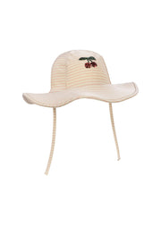 Konges Sløjd A/S Hatte rose stripe