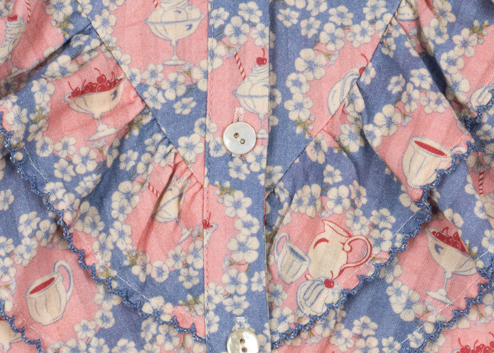 Konges Sløjd A/S Kortærmede bluser - Vævet snack time