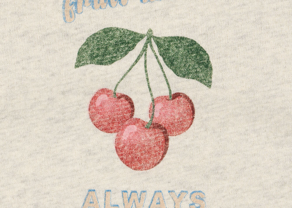 Konges Sløjd A/S Bluser - Jersey off white melange