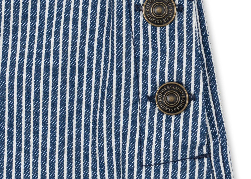 Konges Sløjd A/S Rompere og buksedragter - Vævet blue stripe