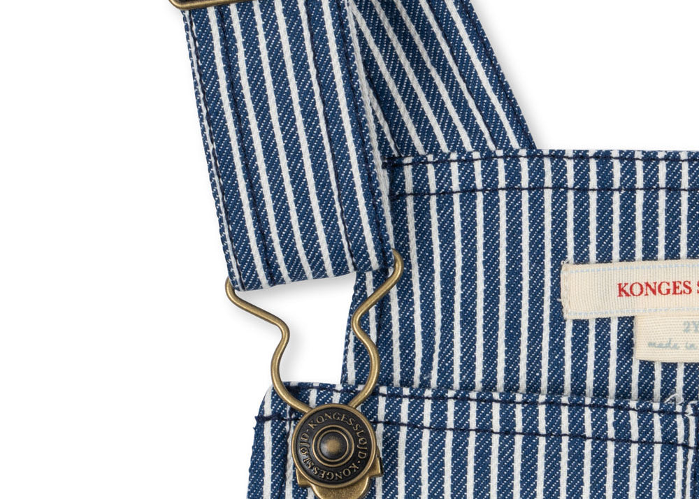 Konges Sløjd A/S Rompere og buksedragter - Vævet blue stripe