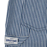 Konges Sløjd A/S WOVEN PANTS blue stripe