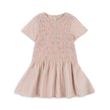 Konges Sløjd A/S WOVEN DRESSES blush stripe