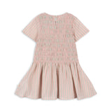 Konges Sløjd A/S WOVEN DRESSES blush stripe