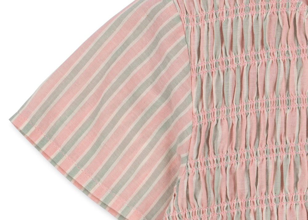 Konges Sløjd A/S WOVEN DRESSES blush stripe