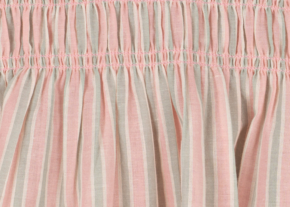 Konges Sløjd A/S WOVEN DRESSES blush stripe