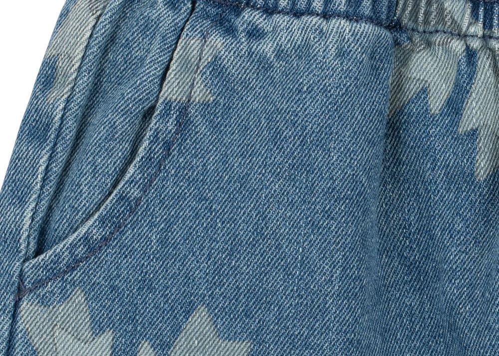 Konges Sløjd A/S Bukser - Vævet bella bow blu