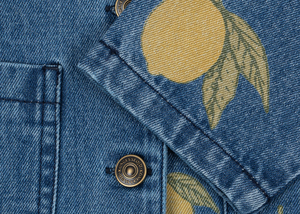 Konges Sløjd A/S Jakker og veste - Vævet lemon denim