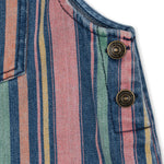 Konges Sløjd A/S Rompere og buksedragter - Vævet miami stripe