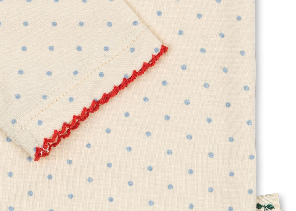 Konges Sløjd A/S Bluser - Jersey blue kitty dot