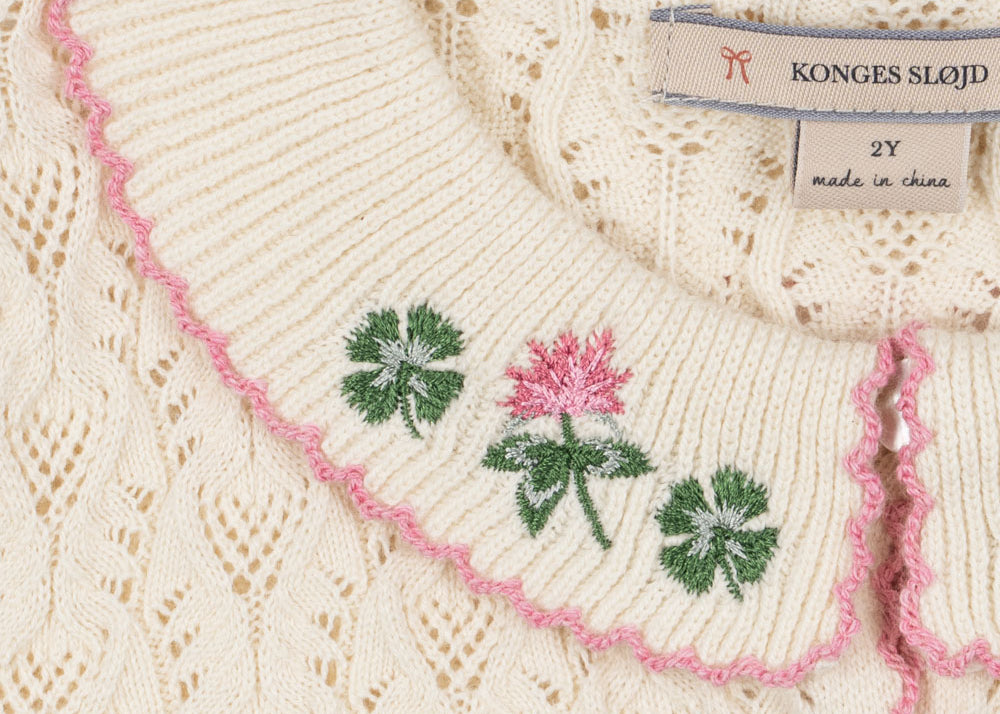 Konges Sløjd A/S Striktrøjer off white