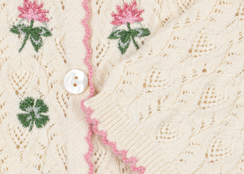 Konges Sløjd A/S Striktrøjer off white