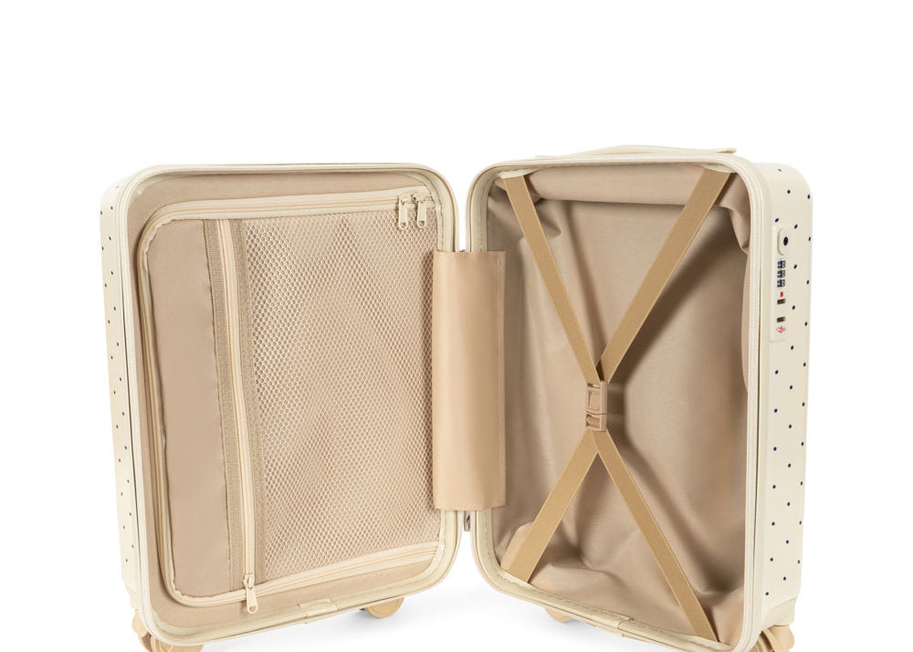 Konges Sløjd A/S Rejsekufferter navy dot