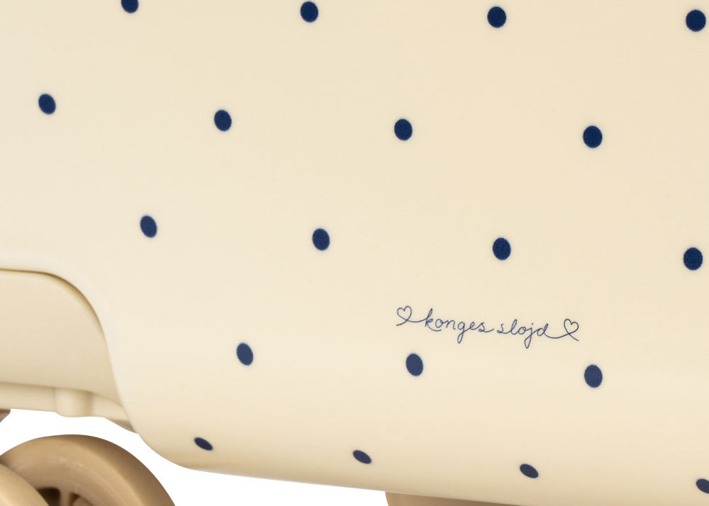 Konges Sløjd A/S Rejsekufferter navy dot