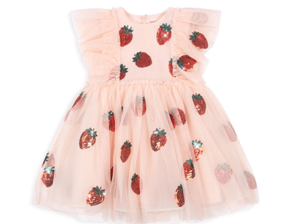 Konges Sløjd A/S WOVEN DRESSES strawberry rose