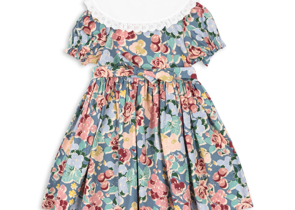 Konges Sløjd A/S WOVEN DRESSES bloomiegrape blues