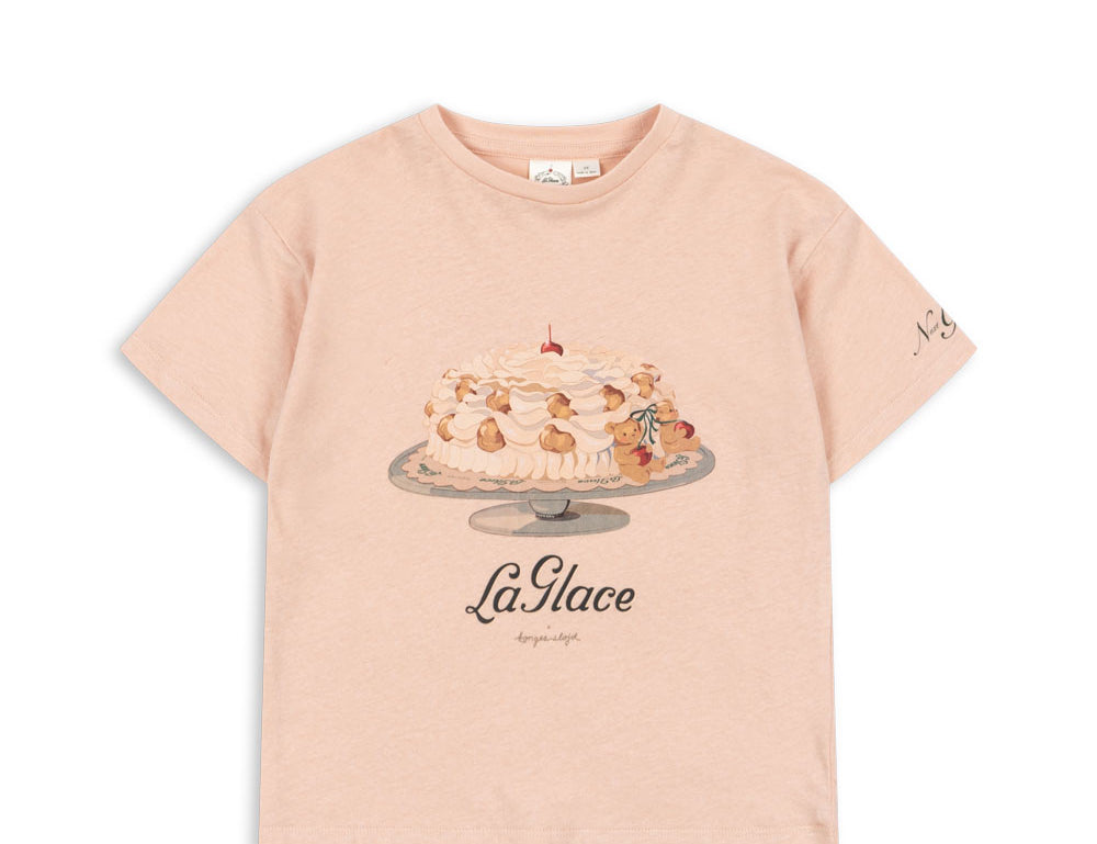 Konges Sløjd A/S JERSEY T-SHIRTS cameo rose