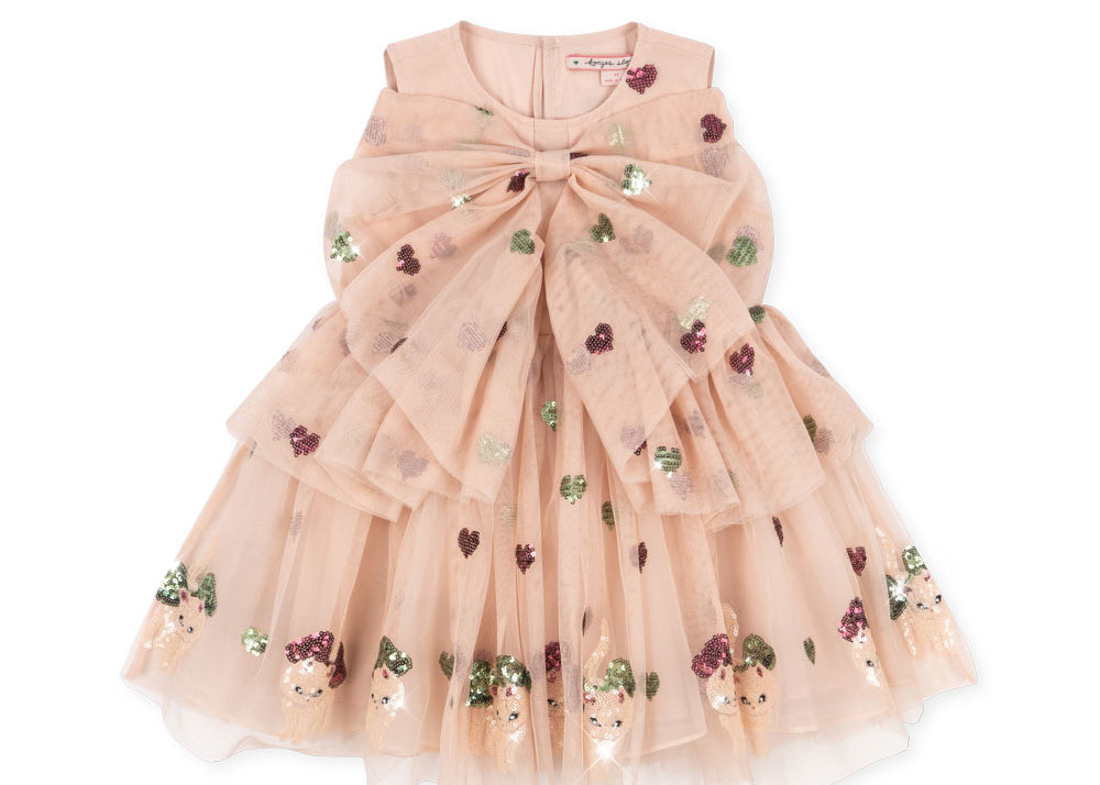 Konges Sløjd A/S WOVEN DRESSES bow kitty