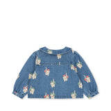 Konges Sløjd A/S Jakker og veste - Vævet bow kitty denim